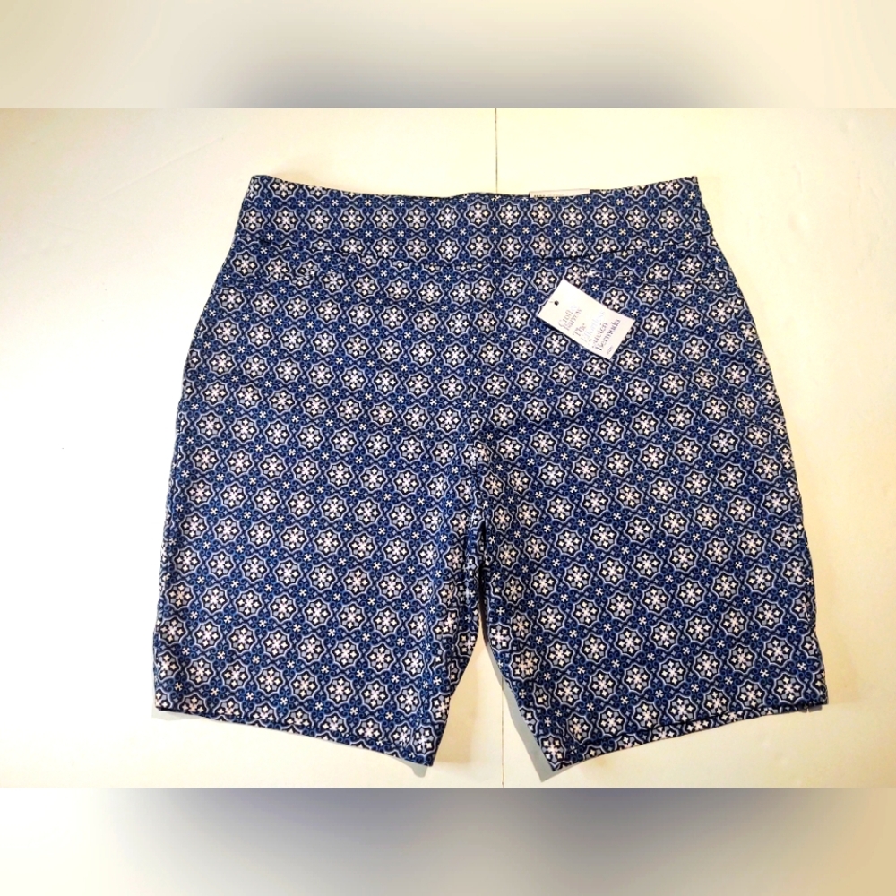 Croft & Barrow Effortless Stretch Bermuda Shorts Sz 14P